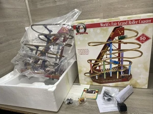 Mr. Christmas World's Fair Grand Roller Coaster New Open Box See Desc - Picture 1 of 7