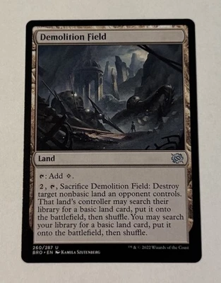 MTG Demolition Field - The Brothers' War LP - Image 1 of 2