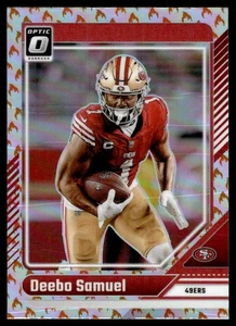 2024 Donruss Optic Fire Emoji Deebo Samuel San Francisco 49ers #172 - Bild 1 von 2