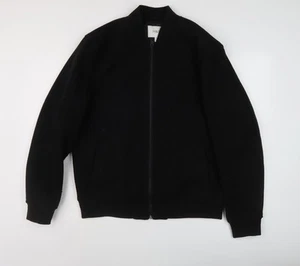 Marks and Spencer Men's Black Bomber Jacket M - Picture 1 of 12