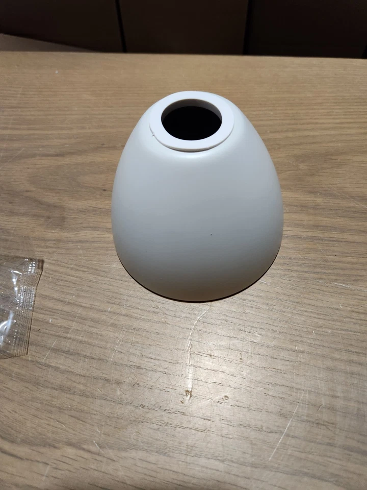 Hampton Bay Caprice 52" LED White Ceiling Fan WHITE COUPLING COVER —PART ONLY - Image 1 of 1