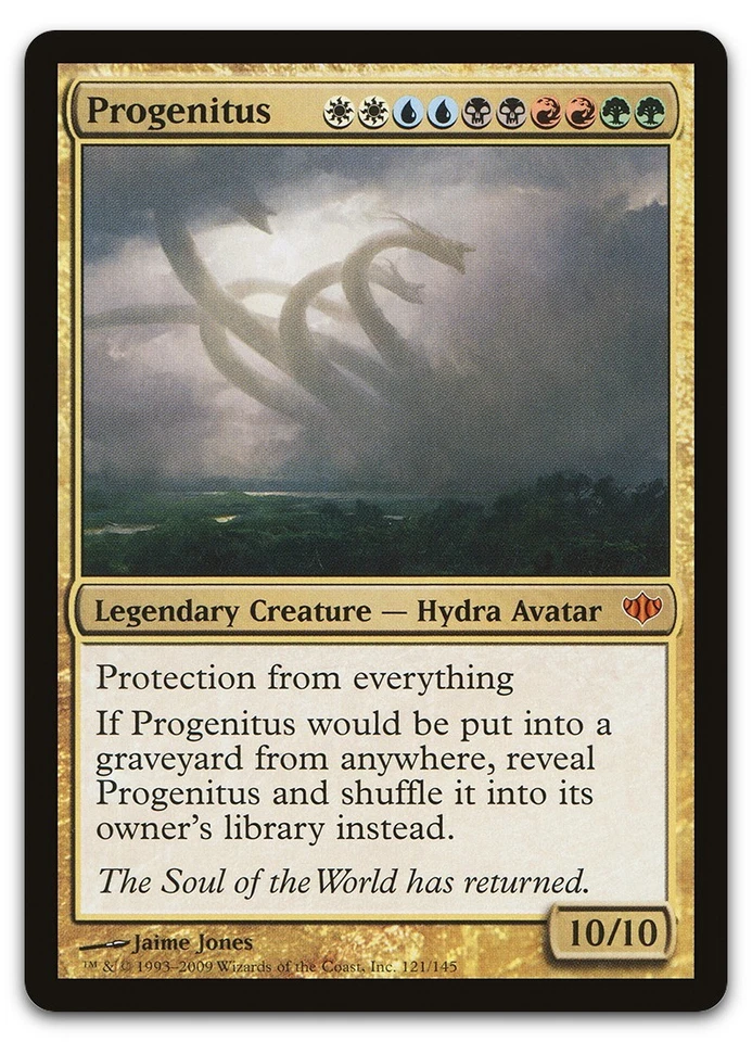 Progenitus #121 (LP) Conflux CON Magic MTG - Image 1 of 1