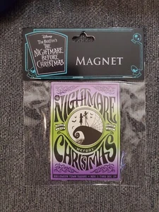 NIGHTMARE BEFORE CHRISTMAS JACK AND SALLEY MAGNET SPIRIT HALLOWEEN EXCLUSIVE - Bild 1 von 2