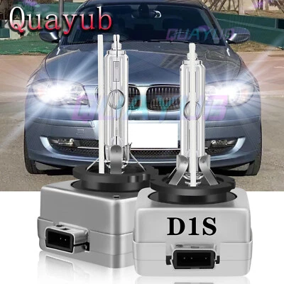 Bombillas de faros D1S HID 2x 35W 3800lm blancas 6000k brillantes para BMW 120i 2008-2012 Foto 1 de 4