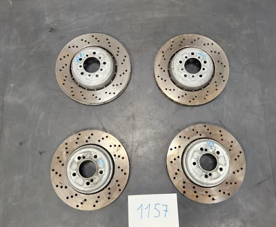 ✅ 08-13 OEM BMW E90 E92 E93 M3 360x30mm conjunto de rotores de disco de freio dianteiro traseiro ventilado - Imagem 1 de 4