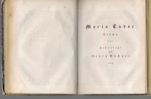 ERSTAUSGABE Georg Büchner Victor Hugo Sämmtliche Werke 1835 selten - Bild 1 von 5