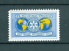 Sweden. Poster Stamp Mnh Rotary 1905-1955