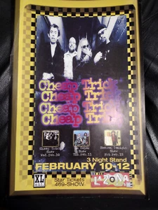 CHEAP TRICK CONCERT FEB 11- 13 200? POSTER AUSTIN TX LA ZONA ROSA 3 nite stand - Picture 1 of 11