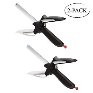 2xClever Scissors Cutter 2-in-1 Cutting Knife Food Chopper Knife & Cutting Board