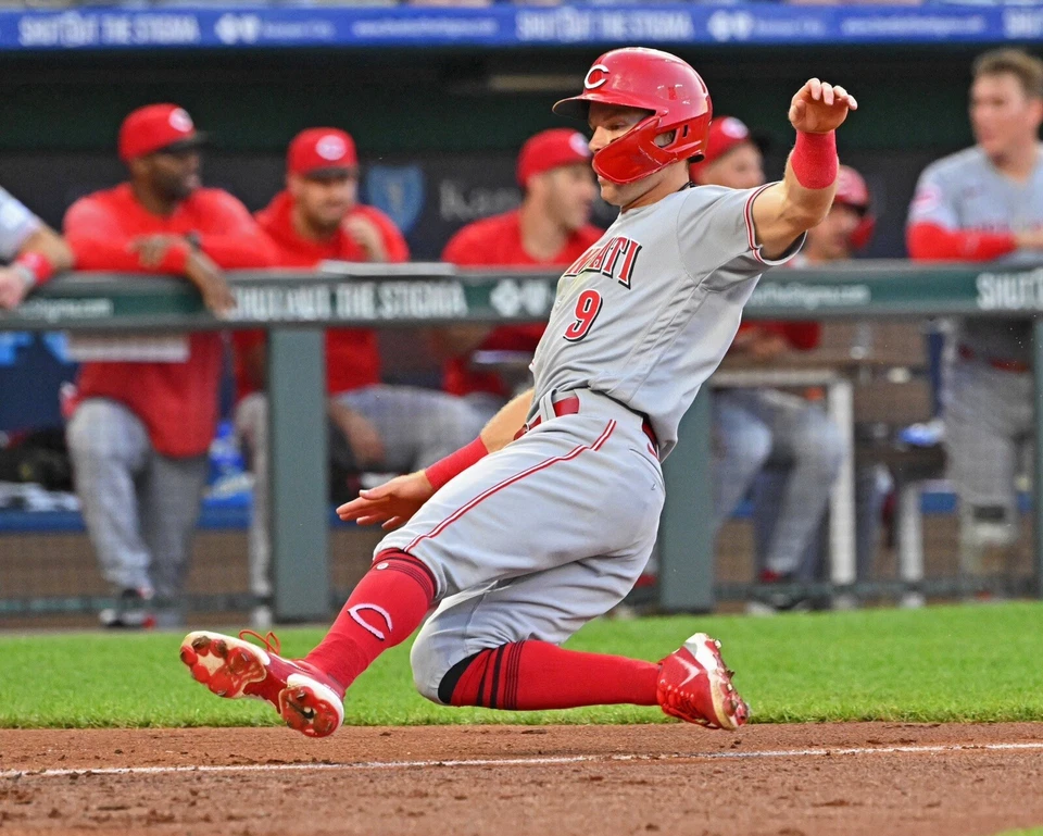 8x10 Photo MATT MCLAIN Cincinnati Reds Rookie - Image 1 of 1