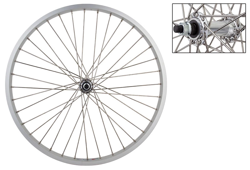 WM Wheel  Front 24x1.75 507x25 Aly Sl 36 Aly Bo 3/8 Sl 12gss - Image 1 of 1