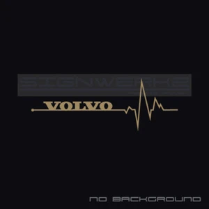 Volvo Heart Beat Pulse Decal stickers Sweden R XC90 XC60 V60 V90 Pair - Bild 1 von 14
