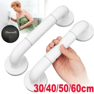 Safety Grab Bar Bathroom Support Handle Bath Shower Toilet Hand Rail Elderly UK - Picture 1 of 16