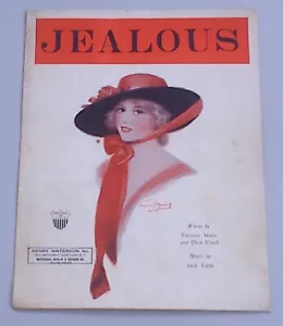 Jealous Sheet Music 1929 - Picture 1 of 1