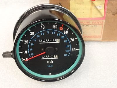 Velocímetro Kawasaki NOS NUEVO 25005-1094 MPH KZ650 CSR  Foto 1 de 4