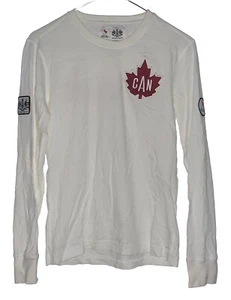 Hudsons Bay Canada Women’s Small Shirt Paralympics Olympics Long Sleeve Patch - Picture 1 of 6