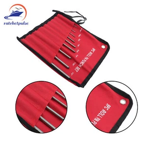 9 Pcs Roll Pin Punch Set Bolt Catch Gun Building Removing Repair Tool Pouches - Picture 1 of 10
