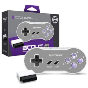 Hyperkin Scout Premium Wireless BT Controller for SNES, Nintendo Switch, and PC - Picture 1 of 4