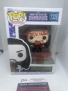 Kayvan Novak signed Nandor Funko POP! Vinyl What We Do In The Shadows JSA - Picture 1 of 7