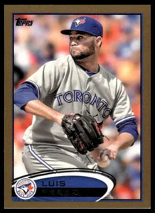 2012 Topps Update Luis Perez #US8 Gold Parallel #'d /2012 Toronto Blue Jays - Picture 1 of 2