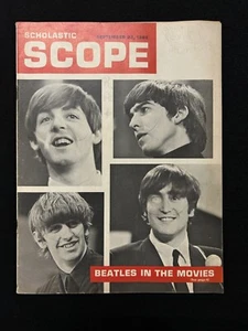 Scholastic SCOPE Sept. 23 1964 BEATLES cover! magazine - Picture 1 of 4