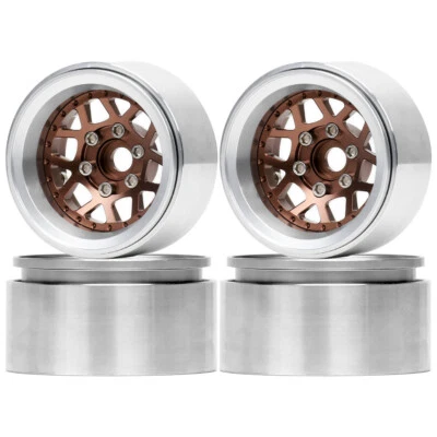 Alloy CNC Negative 10 Offset 1.9" Crawler Wheel Rim for 1/10 Axial Traxxas Gen8 - Image 1 of 4