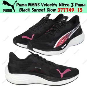 Puma WMNS Velocity Nitro 3 Puma Negro Sunset Glow 377749-15 Mujer Talla - Imagen 1 de 13