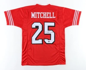 Elijah Mitchell Rookie Signed Jersey San Francisco 49ers (beckett hologram) XL - Picture 1 of 3
