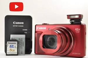 [Top Mint+++] Canon PowerShot SX720 HS RED 20.3MP Compact Digital Camera USA - Picture 1 of 14