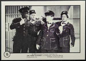 The Three Stooges 1989 FTCC Card #16 (NM)