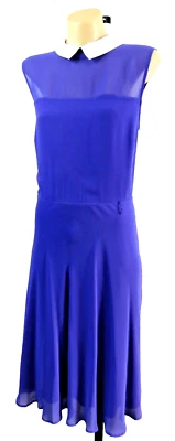 The Collection Debenhams Dress Purple Work Cocktail Chic Design EUC | Size 16 XL - image 1 of 4