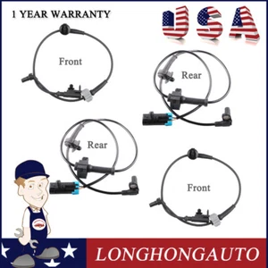 Set4 Sensor de velocidad de rueda ABS F&R apto para 07-12 Escalade Suburban 1500 Tahoe Yukon - Imagen 1 de 12