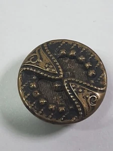 Vintage Metal Button 5/8 " - Picture 1 of 3