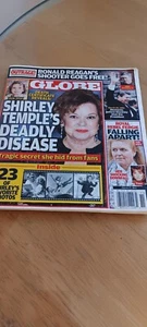 Globe Tabloid March 17 2014 Shirley Temple Disease - Ronald Reagan Shooter - Picture 1 of 5