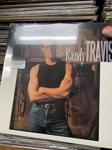 RANDY TRAVIS ~ NO HOLDIN' BACK LP MINT SEALED! (1989) ORIG PRESS HYPE COUNTRY - Picture 1 of 2