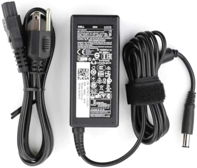 OEM DELL Genuine 65W PA-12 6TM1C AC Adapter LA65NS2-01 Charger 7.4mm BIG TIP - Image 1 of 3