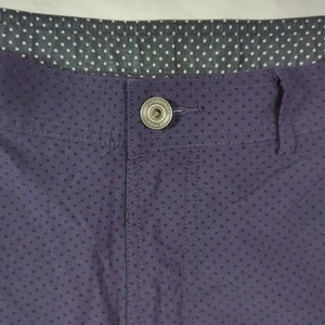 Lululemon Shorts Mens 30 Athletica Poka Dot Performance Golf Chino Blue 11" in - Picture 1 of 12
