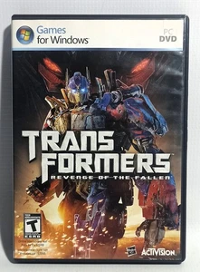 ACTIVISION 2009 TRANSFORMERS ROTF REVENGE OF THE FALLEN PC DVD VIDEO GAME NTSC - Picture 1 of 13