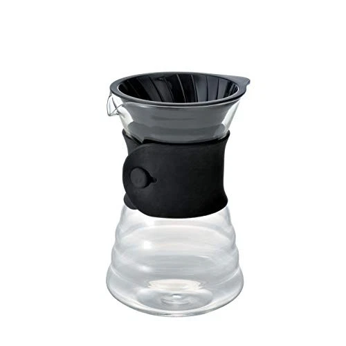 Jarra de goteo HARIO V60 700 ml negra 1-4 tazas con banda VDD-02B Foto 1 de 4