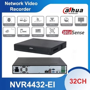Reconocimiento facial Dahua 4K AI 32CH 4SATA NVR4432-EI 16MP WizSense SMD+ - Imagen 1 de 6