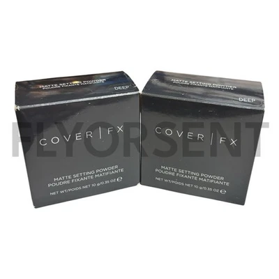 X2 COVER FX Translucent Deep Perfect Setting Powder  0.035 oz NIB - Image 1 of 4
