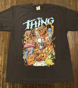 The Thing 1982 Movie Short Sleeve Black T-Shirt Comfort Colors Tag - XL - Picture 1 of 6