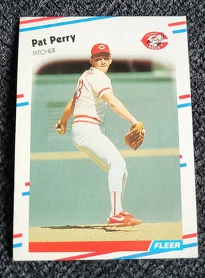 PAT PERRY - 1988 Fleer #244  **MINT**  FREE SHIP & RETURN! - Image 1 of 2