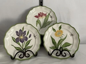 Vietri 3er Set 8" Salatteller Hand Made In Italy - Bild 1 von 8