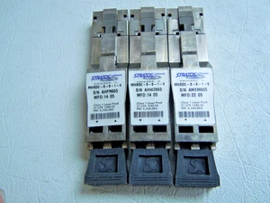 STRATOS LIGHTWAVE MHSDC-8-8-1-V S-N AMEM665 RICETRASMETTITORE CANALE FIBRA - Foto 1 di 4