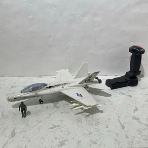1989 Hasbro Flying Fighters Electronic F-18 Hornet VMFA 314 Sound Works As Shown - Picture 1 of 12