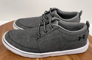 Under Armour Boys Street Encounter Sz. 4 Black/Gray - Picture 1 of 15