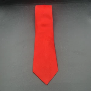 Corbata roja camicie de seda genuina para hombre 7 ENVÍO GRATUITO  - Imagen 1 de 7