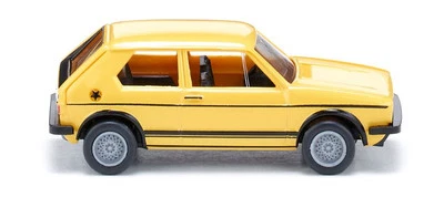WIKING 004505 Scala HO VW Golf I GTI colore giallo limone anno 1976-83 - Immagine 1 di 3