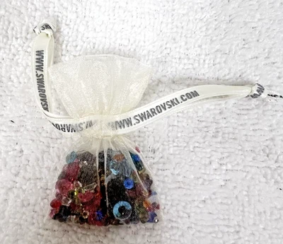 Swarovski Pouch of Assorted Crystals New In Bag All Colors & Sizes - Image 1 of 4